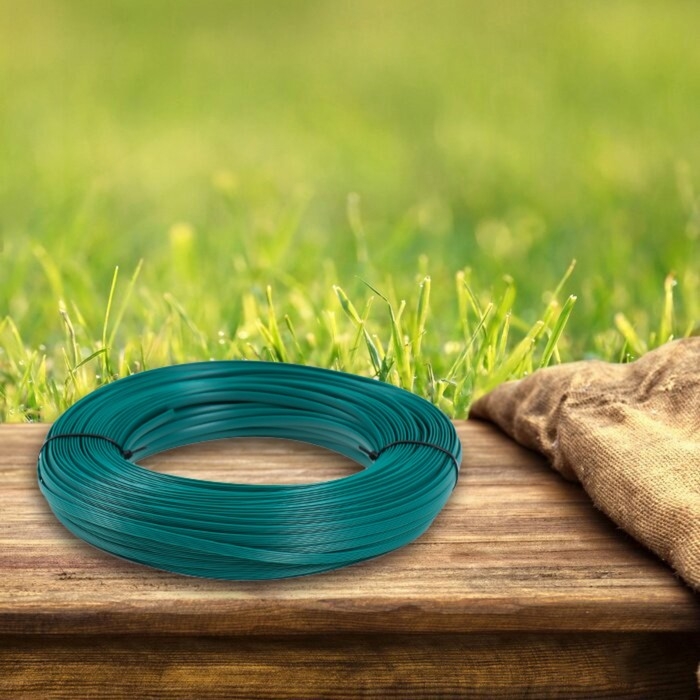 Ротанг искусственный 8 мм 100 м волна (зеленый) Ротанг искусственный 8 мм 100 м волна (зеленый)