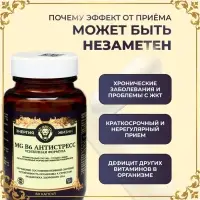 Магний B6 Антистресс Vitamuno Pro, 60 капсул