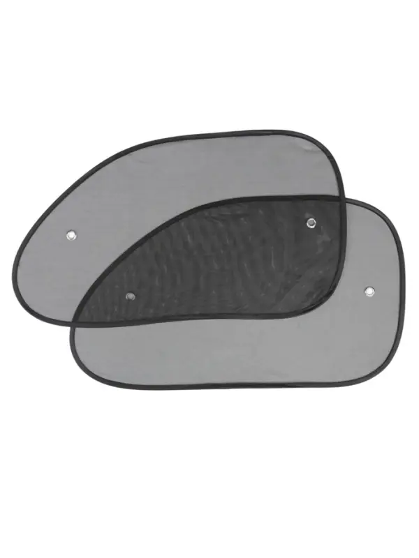 Шторки солнцезащитные на присосках TORSO, 36&times;65 см, набор 2 шт.