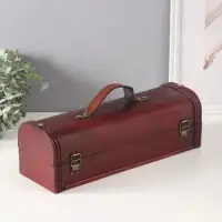 Шкатулка подарочная под бутылку &laquo;Герцог&raquo;, дерево, 12&times;34&times;11 см