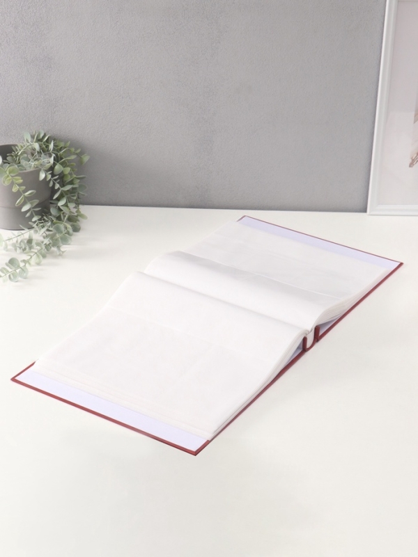 Фотоальбом на 500 фото 10х15 см Фотоальбом на 500 фото 10х15 см "Версаль" в коробке красный 4,7х33х34 см