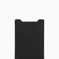 Обложка для автодокументов, СТС и права, 9&times;0.3&times;12.5 см, чёрная