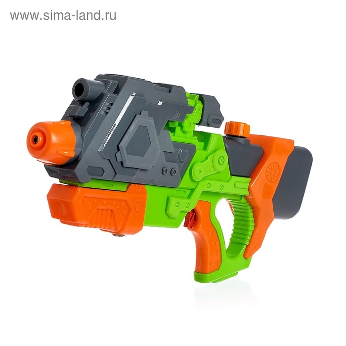 Водный пистолет «Космос», с накачкой, МИКС Водный пистолет «Космос», с накачкой, МИКС