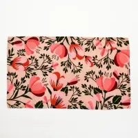 Набор с крем-мёдом, чаем и полотенцем в коробке "Весеннего настроения"