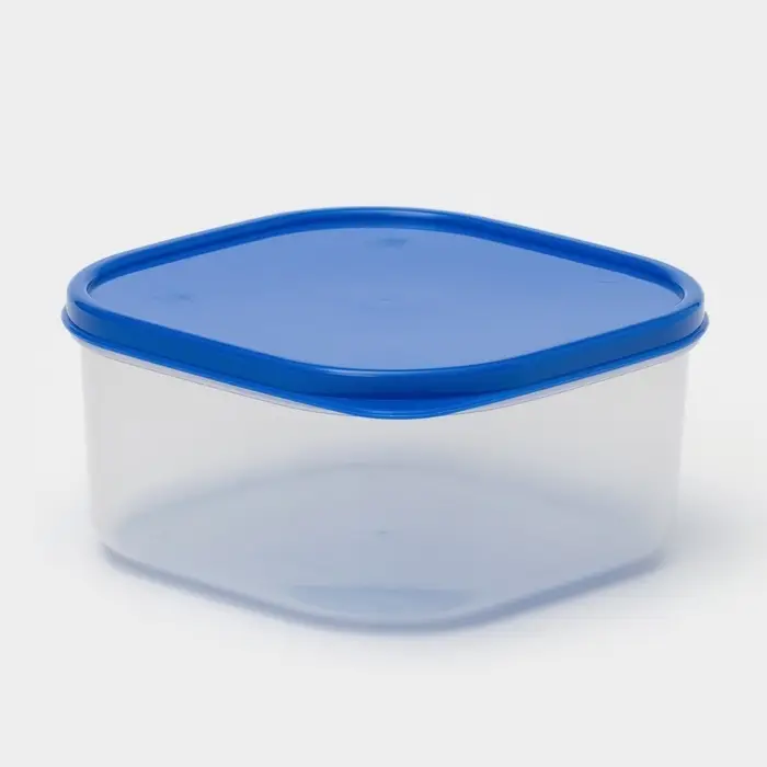 Контейнер квадратный Доляна, пищевой, 700 мл, цвет цвет синий Контейнер квадратный Доляна, пищевой, 700 мл, цвет цвет синий