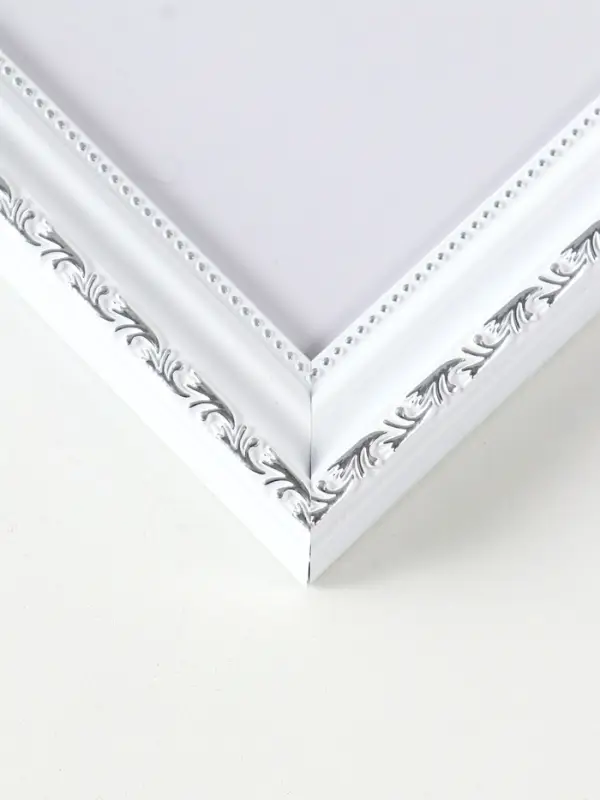 Фоторамка для фото 20&times;30 см &laquo;МИРАМ&raquo;, пластик, (пластиковый экран), белый