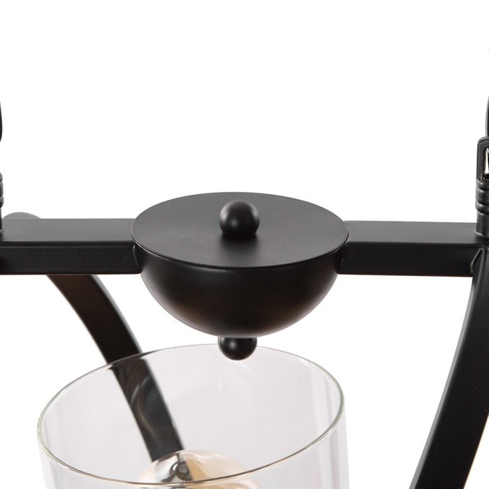 Светильник Светильник "Шате" 5хЕ27 40Вт черный 11х30-110 см