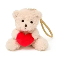 Мягкая игрушка на подвесе "Любимый медвежонок" 10 см