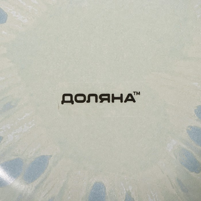 Набор тарелок стеклянных Доляна «Романтичный киви», 19 предметов: 6 десертных тарелок, 6 обеденных тарелок, 6 мисок, салатник