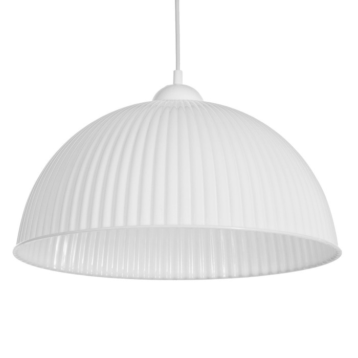 Люстра BayerLux Подвес BayerLuxная  Люстра BayerLux Подвес BayerLuxная "Волна" E27 40Вт белый 40х40х18(+60)см