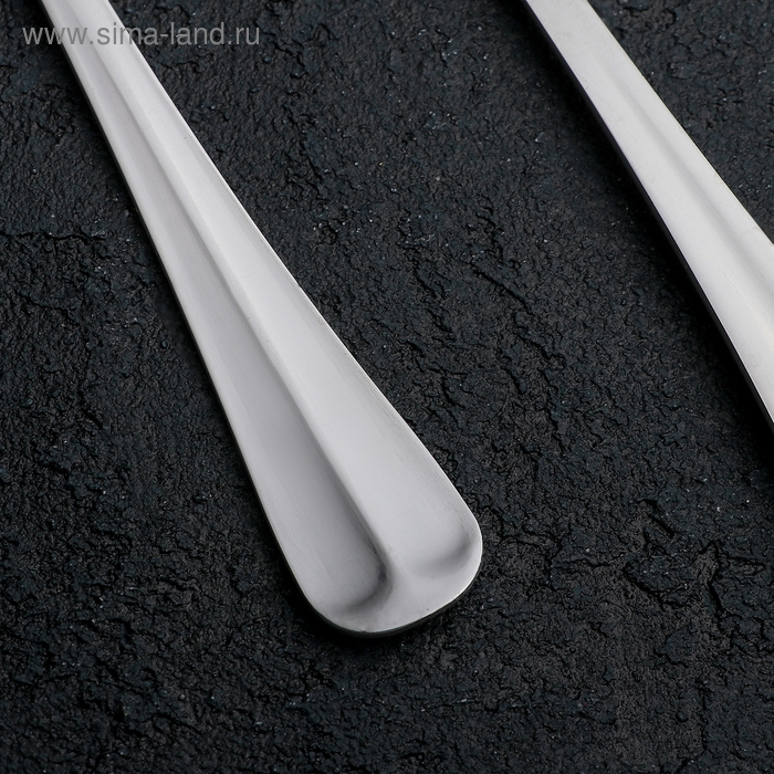 Вилка столовая «Уют», длина 20 см, толщина 1,8 мм, цвет серебряный Вилка столовая «Уют», длина 20 см, толщина 1,8 мм, цвет серебряный