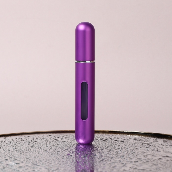 Атомайзер для парфюма, с распылителем, 10 мл, цвет фиолетовый Атомайзер для парфюма, с распылителем, 10 мл, цвет фиолетовый