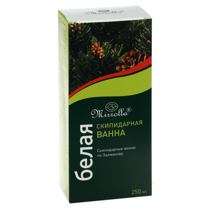 Скипидарная эмульсия для ванн  Скипидарная эмульсия для ванн "Мирролла", белая, 250 мл