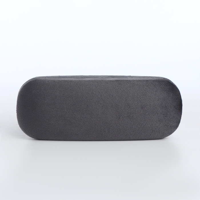 Футляр для очков на хлопушке, длина 16 см, цвет серый Футляр для очков на хлопушке, длина 16 см, цвет серый
