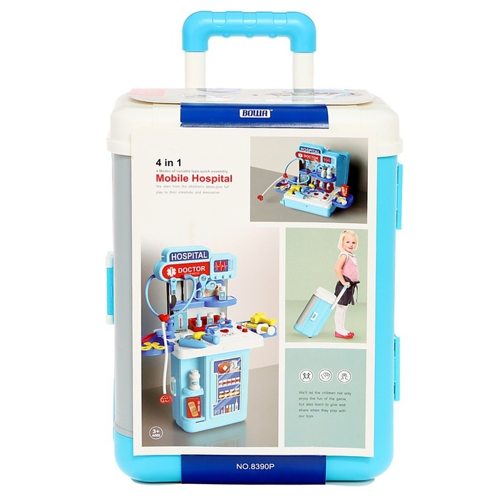 Игровой набор «Доктор» в чемоданчике, с аксессуарами Игровой набор «Доктор» в чемоданчике, с аксессуарами