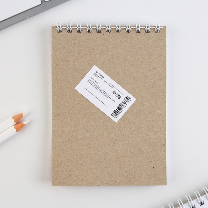 Скетчбук А6, 40 л. 100 г/м  "Единорог"