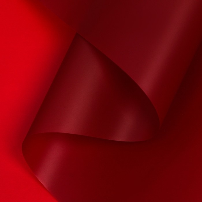 Пленка для цветов, матовая, вишнёный, 0,58 х 10 м Пленка для цветов, матовая, вишнёный, 0,58 х 10 м