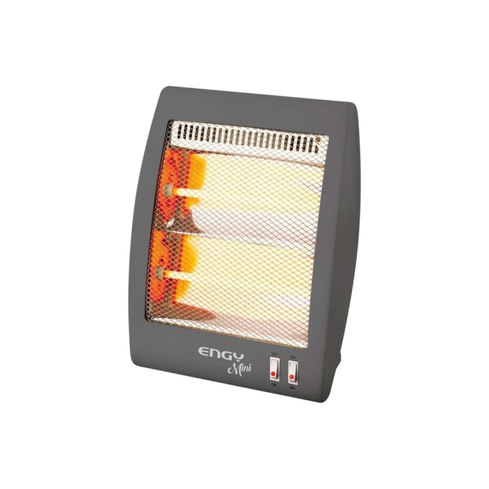 Обогреватель ENGY EN-505 mini, кварцевый инфракрасный, 800 Вт, серый Обогреватель ENGY EN-505 mini, кварцевый инфракрасный, 800 Вт, серый