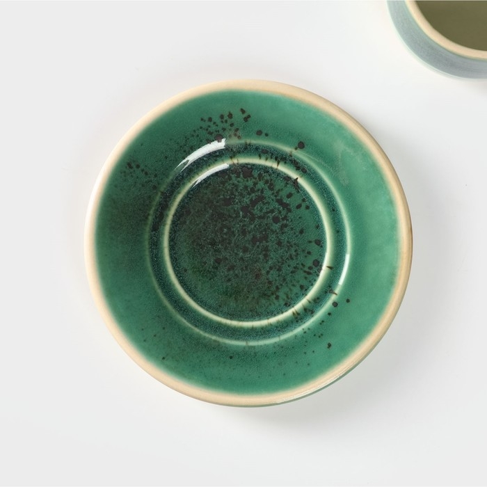 Чайная пара Erboso reattivo: чашка 200 мл с блюдцем d=15,5 см Чайная пара Erboso reattivo: чашка 200 мл с блюдцем d=15,5 см