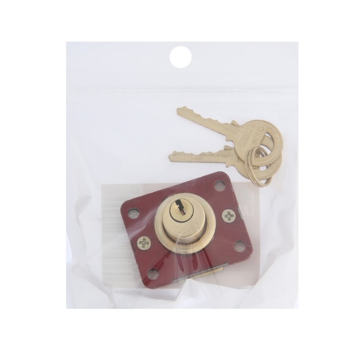 Замок почтовый LOCKLAND, 20 мм, 2 ключа, 1 шт. Замок почтовый LOCKLAND, 20 мм, 2 ключа, 1 шт.