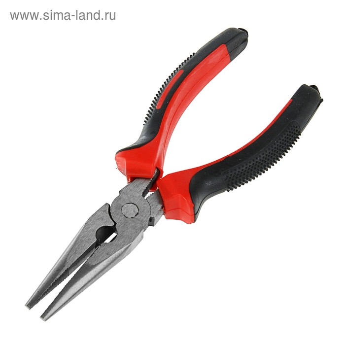 Длинногубцы ЛОМ, шлифованные, двухкомпонентные рукоятки, 160 мм Длинногубцы ЛОМ, шлифованные, двухкомпонентные рукоятки, 160 мм