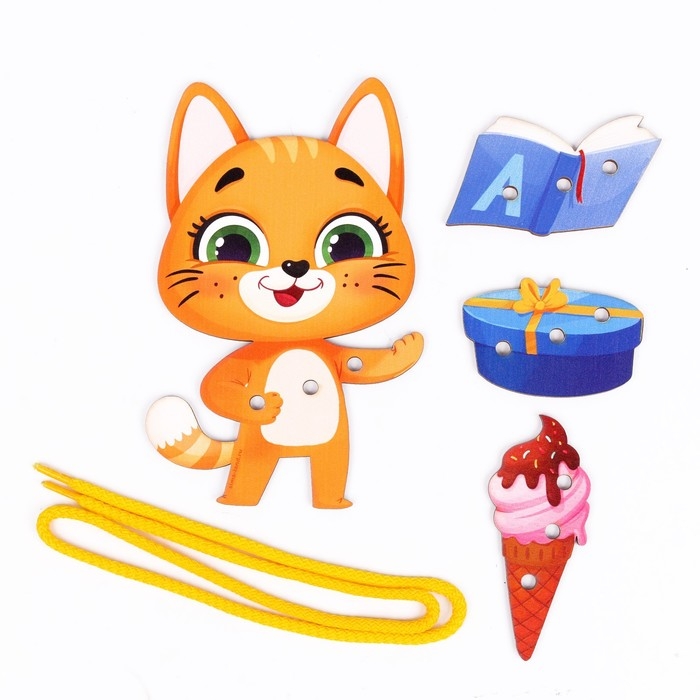 Шнуровка «Котик» Шнуровка «Котик»