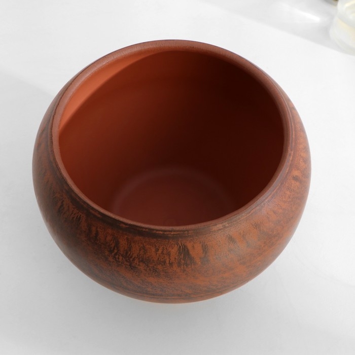 Горшок для жаркого №2  Горшок для жаркого №2 "Гладь", 0,7 л, 14 х 13 х 13 см