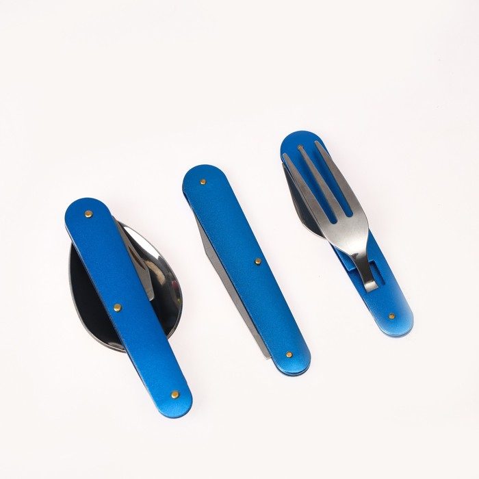 Набор туриста 5в1: нож, ложка, вилка, открывалка, пилка Набор туриста 5в1: нож, ложка, вилка, открывалка, пилка