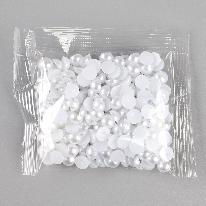 Ёлочная игрушка своими руками на новый год. Декор ёлочного шара полубусинами «Белый», новогодний набор для творчества Ёлочная игрушка своими руками на новый год. Декор ёлочного шара полубусинами «Белый», новогодний набор для творчества