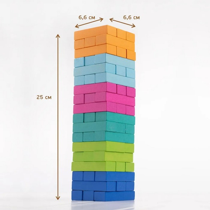 Логический игровой набор «Башня. Томик» 54 детали Логический игровой набор «Башня. Томик» 54 детали