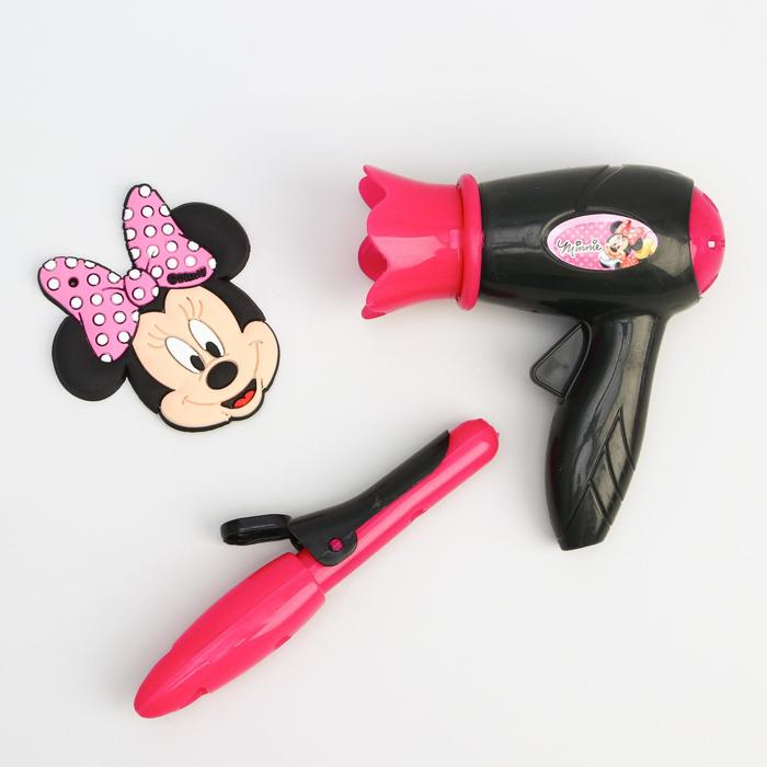 Набор парикмахера, в чемоданчике, МИКС, Минни Маус Набор парикмахера, в чемоданчике, МИКС, Минни Маус