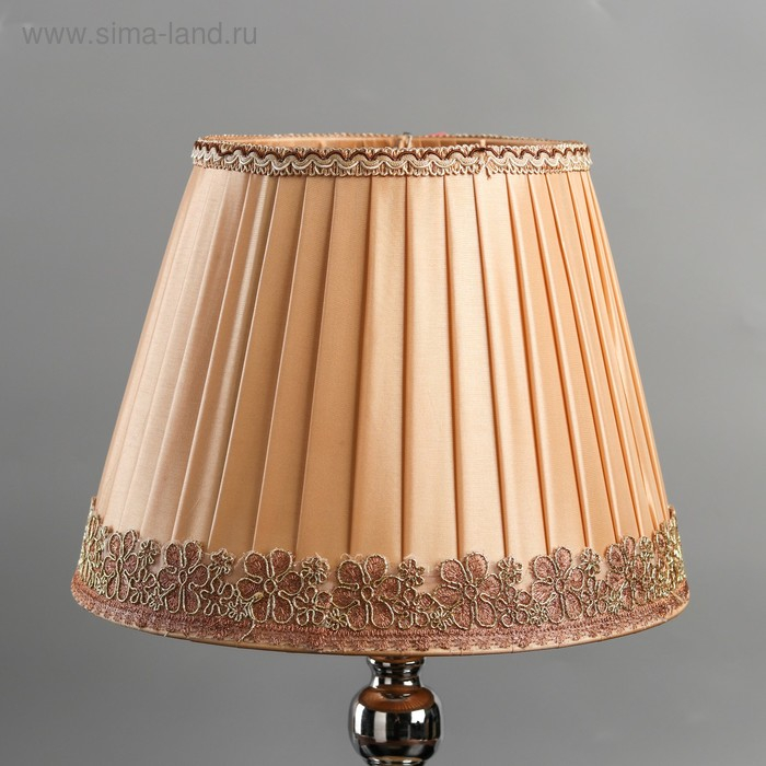 Лампа настольная  Лампа настольная "Шарлотта" Е27 макс 60 Вт 46х28х28 см
