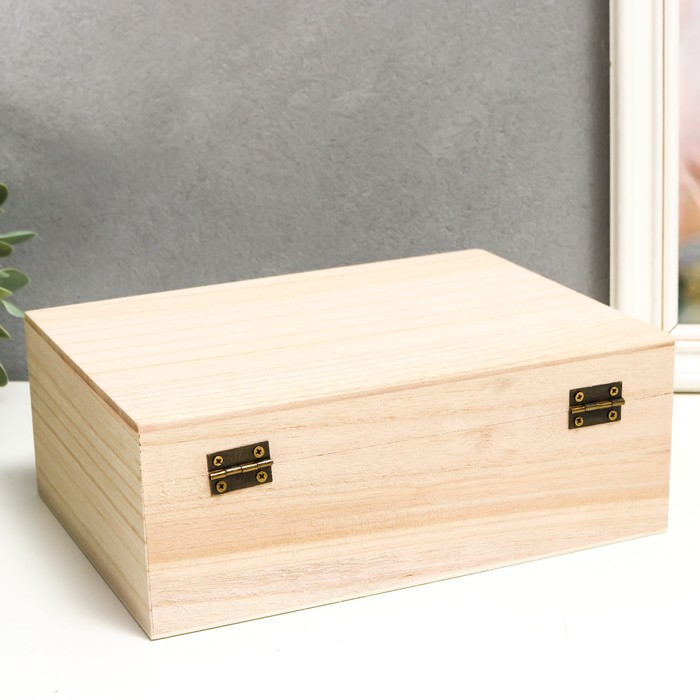 Шкатулка дерево для росписи, 22х8,5х16,5 см Шкатулка дерево для росписи, 22х8,5х16,5 см