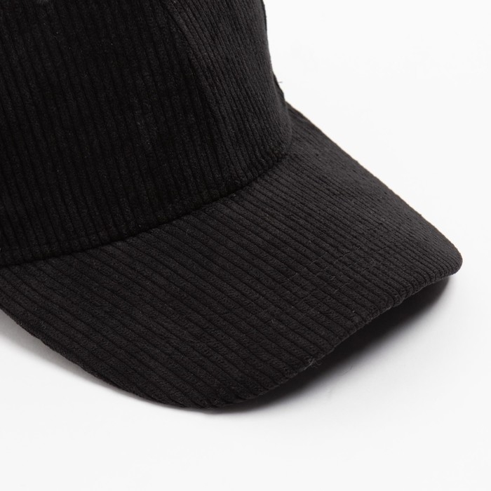 Бейсболка мужская MINAKU, цвет чёрный, размер 56-58 Бейсболка мужская MINAKU, цвет чёрный, размер 56-58