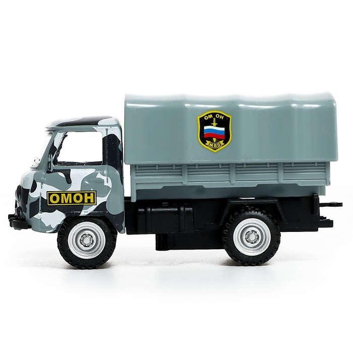 Машина металлическая «УАЗ 452. ОМОН», инерция, 1:43 Машина металлическая «УАЗ 452. ОМОН», инерция, 1:43