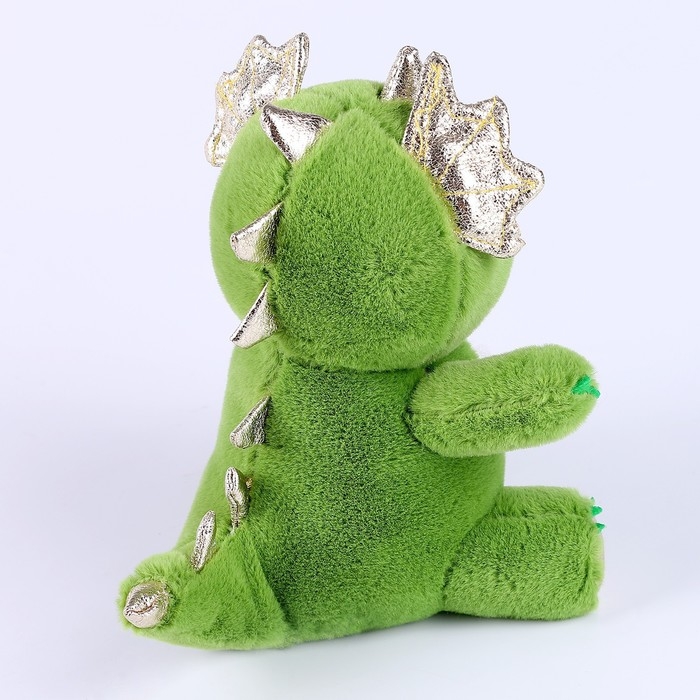 Новогодняя мягкая игрушка "Дракоша с леденцом"