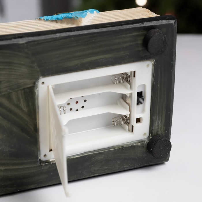 Светодиодная фигура «Праздничный вечер» 19 × 15 × 12 см, полистоун, батарейки ААх3 (не в комплекте), USB, свечение мульти Светодиодная фигура «Праздничный вечер» 19 × 15 × 12 см, полистоун, батарейки ААх3 (не в комплекте), USB, свечение мульти