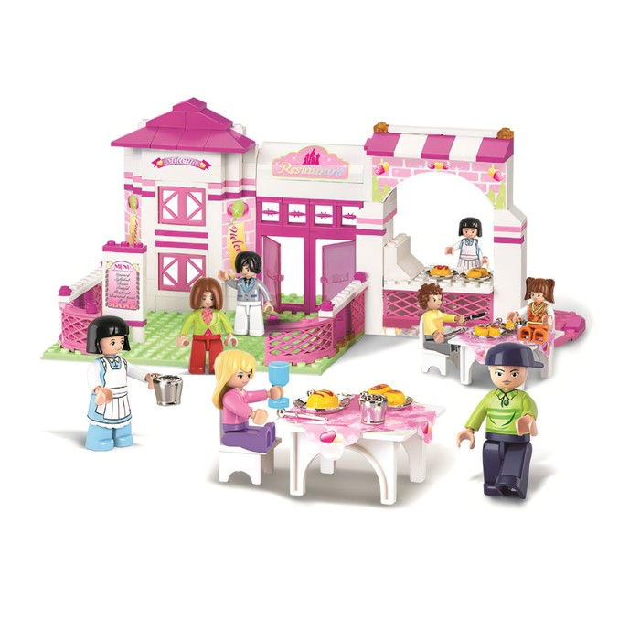 Конструктор «Розовая мечта: домик», 306 деталей Конструктор «Розовая мечта: домик», 306 деталей