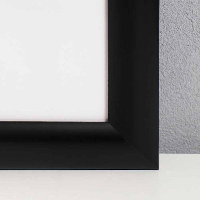 Фоторамка пластик Фоторамка пластик "МИРАМ" 40х50 см, 277 чёрный (пластиковый экран)