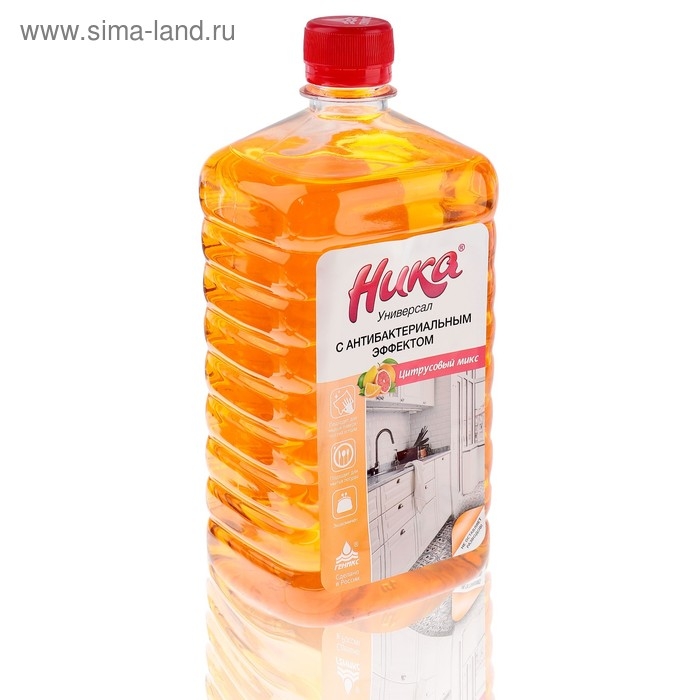 Средство жидкое для мытья поверхностей  Средство жидкое для мытья поверхностей "Ника- Универсал" антибактериальное, 1 кг