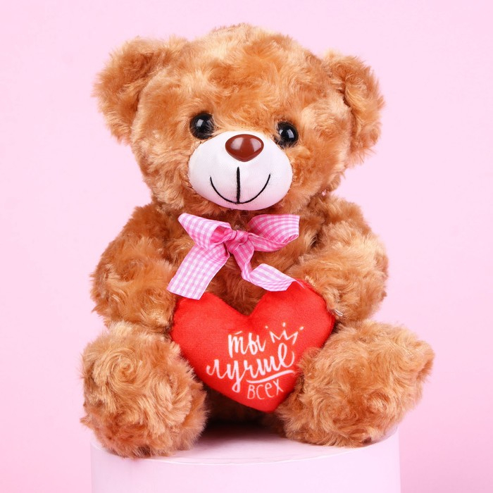Мягкая игрушка «Ты лучше всех», медведь, цвета МИКС