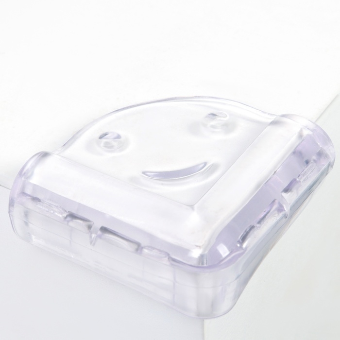 Защитные накладки на углы «Мордочки», набор 4 шт., прозрачные, Крошка Я Защитные накладки на углы «Мордочки», набор 4 шт., прозрачные, Крошка Я