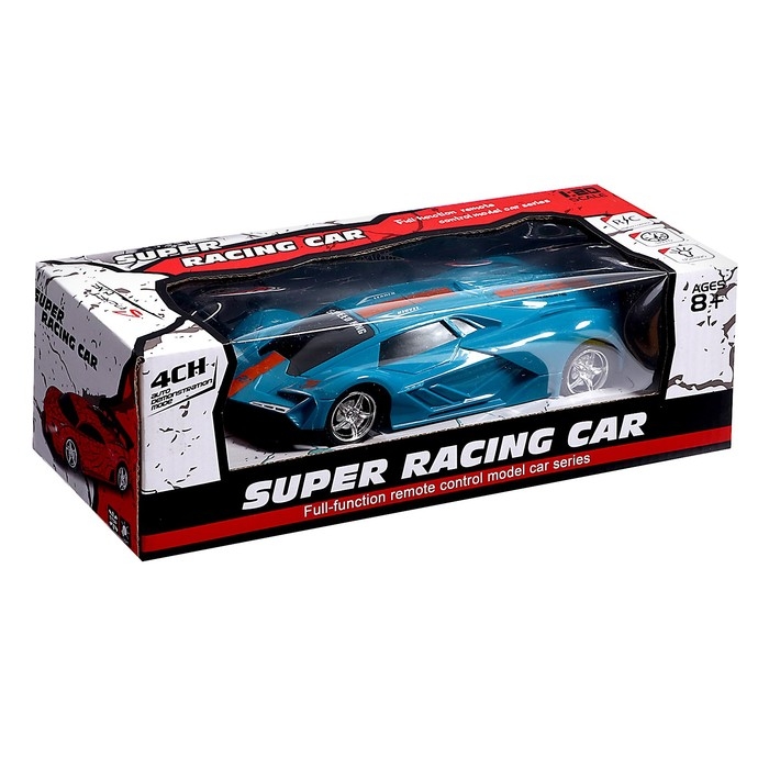 Машина радиоуправляемая «Купе», работает от аккумулятора, цвет синий Машина радиоуправляемая «Купе», работает от аккумулятора, цвет синий