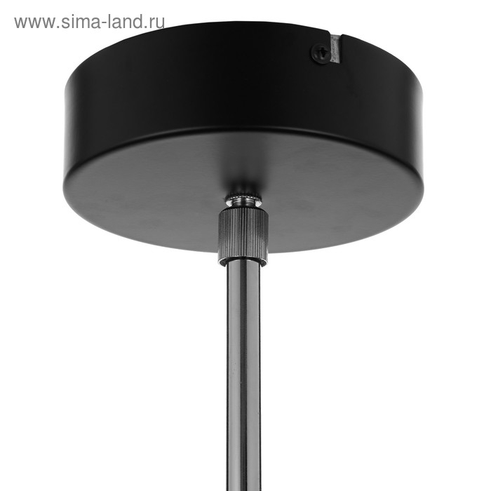 Люстра 80008/8 8х40Вт Е27 черный 90х73х28см