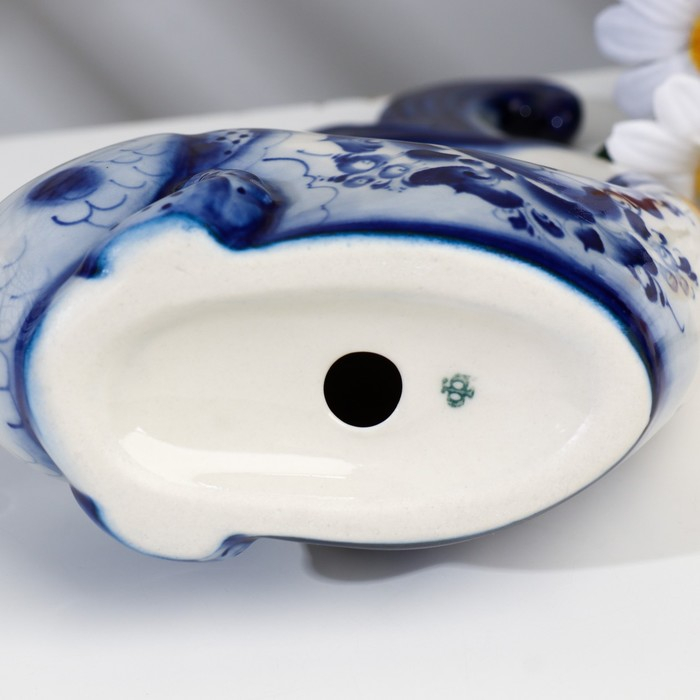 Сувенир «Рыбка - красавица», гжель Сувенир «Рыбка - красавица», гжель