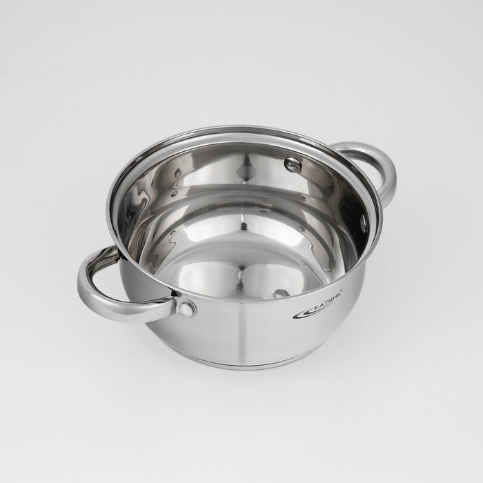 Набор кастрюль «Гретта», 2 предмета: 2,2; 4,2 л, капсульное дно, индукция Набор кастрюль «Гретта», 2 предмета: 2,2; 4,2 л, капсульное дно, индукция