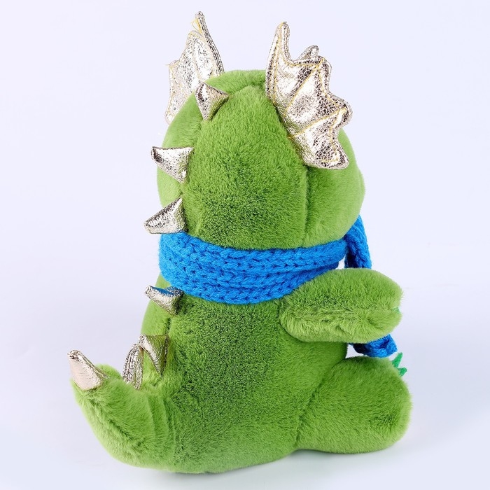 Новогодняя мягкая игрушка «Дракоша в шарфе» Новогодняя мягкая игрушка «Дракоша в шарфе»