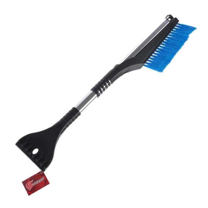 Щетка сметка TORSO, 61-87 см телескопическая, синий Щетка сметка TORSO, 61-87 см телескопическая, синий