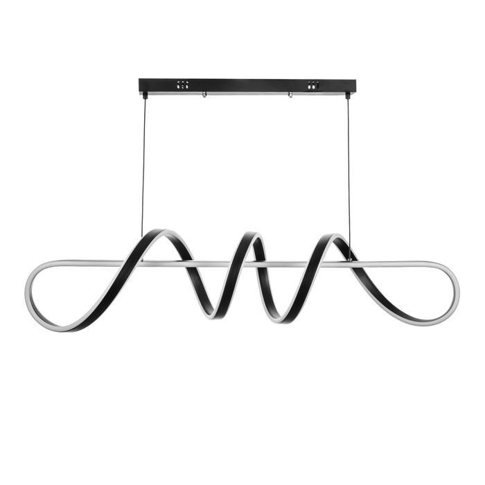 Светильник с ПДУ Светильник с ПДУ "Наими" LED 180Вт 3000-6000К черный 100х24х16 см