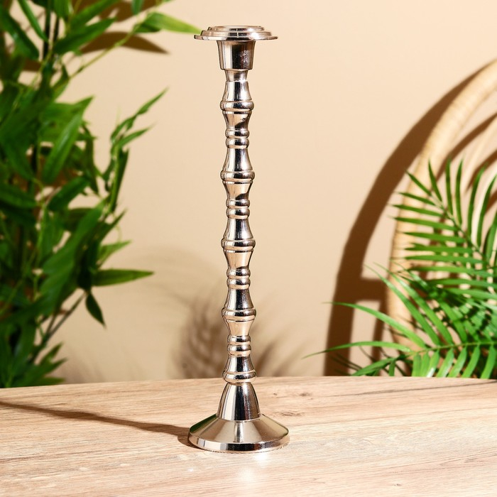 Подсвечник "Роскошь души" на 1 свечу 7х7х28 см